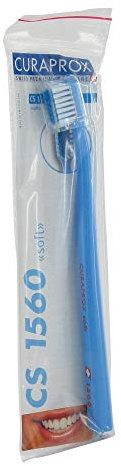 CURAPROX CS 1560 soft - Manuelle Zahnbürste, Weiß, 1 St
