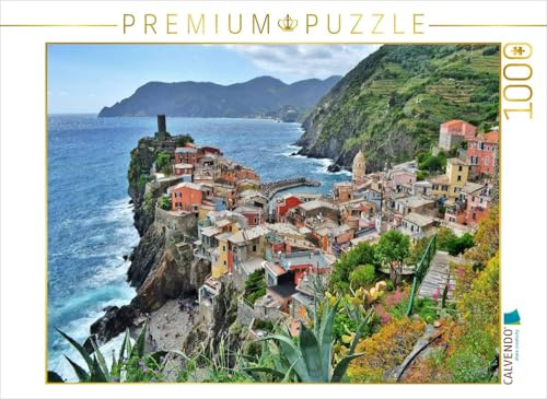Puzzle · Le Cinque Terre, Vernazza | 1000 Teile · Lege-Größe 64 × 48 cm · CALVENDO Puzzle