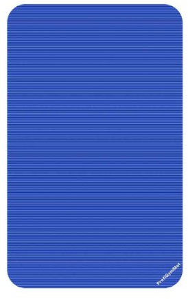 Gymnastikmatte / Yogamatte - TheraMat mit Ösen, 1.5 cm, blau