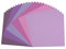 Florence Carta per Scrapbooking, 216 g, 30,5 x 30,5 cm, Confezione da 24 Fogli, Colore: Viola, 30.5x30.5x0.7 cm
