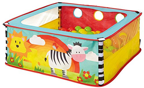 Piscina per Palline a Montaggio istantaneo con 30 Palline di Kid Active