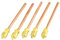 GBSTORE 5 PCS Klimaanlage teil 6 mm Copper Tube OD Füllung Zugang Ventil monodirectional ct-340