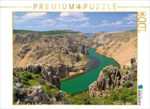 CALVENDO Puzzle Zrmanja Canyon 1000 Teile Lege-Größe 64 x 48 cm Foto-Puzzle Bild von Thomas Polske