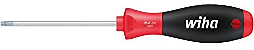 Wiha Schraubendreher SoftFinish® TORX PLUS® mit Rundklinge (26107) 27IP x 115 mm ergonomischer Griff für kraftvolles Drehen, Allrounder für Industrie und Handwerk