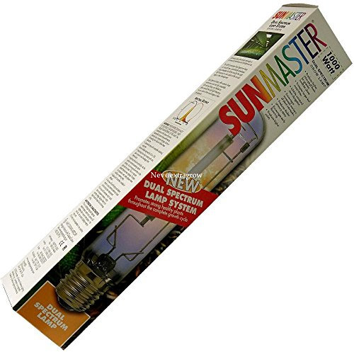 Sunmaster: HPS / Dual Spectrum- 1,000 watt Grow & bloom Lamp