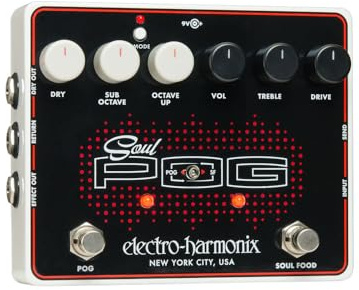 Electro-Harmonix Soul POG Overdrive/Octave Multi-Effect Pedal