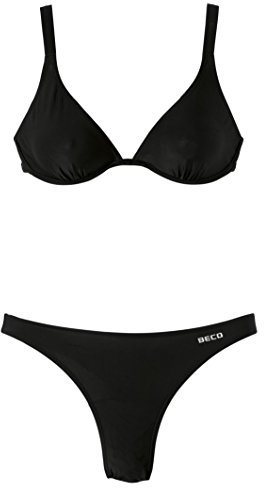 Beco Damen Bügel Bikini B-Cup, schwarz, 36, 0/81030