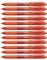 Pentel BL107-F Gel-Tintenroller EnerGel mit Druckmechanik 0,7 mm, 12 Stück