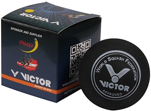 Victor Squashbälle 2x langsam , gelb I