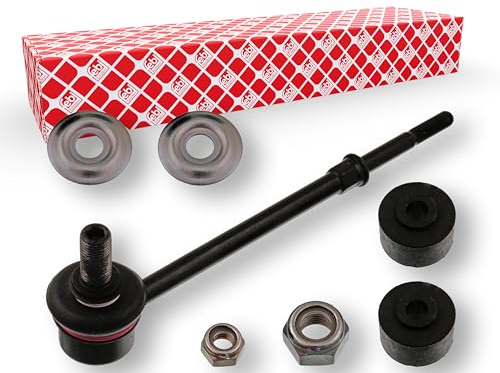 febi bilstein 42934 Verbindungsstange mit Mutter, Unterlegscheiben und Lagern, 1 Stück | Kompatibel mit: TOYOTA 4 RUNNER II