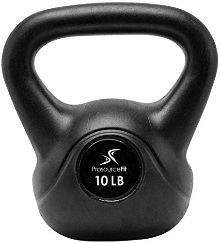 ProsourceFit Vinyl Plastic Kettlebell, 10 lb