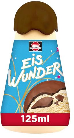 Schwartau Eiswunder Schokolade Eisglasur, knackige Schoko-Eiskruste, 125 ml Flasche