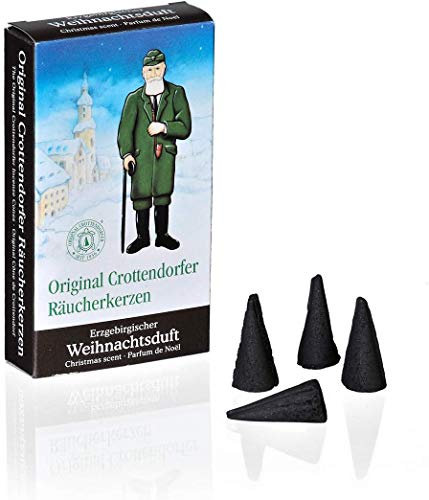 Crottendorfer Original Räucherkerzen - Weihnachtsdüfte, Räucherduft:Erzgebirg. Weihnachtsduft