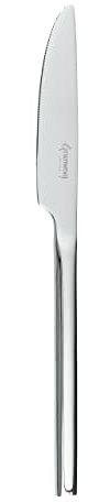 Grunwerg Chopstick Cuchillos de mesa, acero inoxidable 18/0, juego de 12