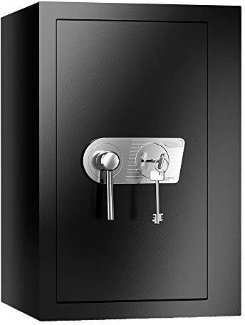 HomeDesignSafe Tresor Möbeltresor Wertschutzschrank HDS-EN1-65 Doppelbartschloss Sicherheitsstufe CSN EN 1143-1.