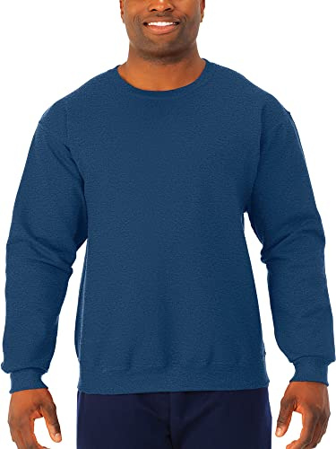 Jerzees Men's Fleece Sweatshirt - Blue - XL