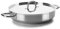 LACOR Chef-Luxe 54650S-Paella-Pfanne ohne Deckel, Edelstahl 18/10, Silber, 50 cm