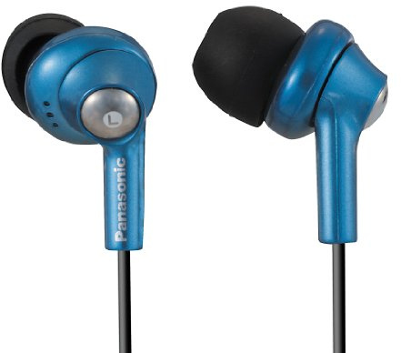 Panasonic RP-HJE270EAA - Cuffie abbinate per iPod Nano, colore: Blu
