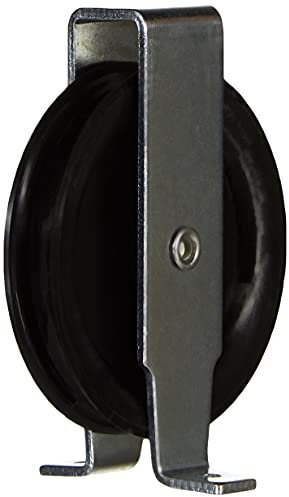 Chapuis VPCP2 Seilrolle mit Haken, verzinkter Stahl - 40 kg - Rollendurchmesser 60 mm - Für Seildurchmesser 8 mm