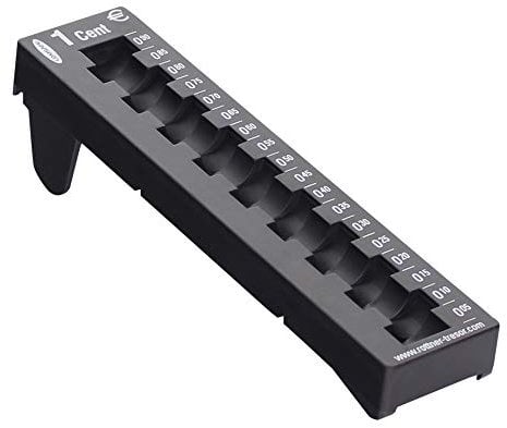 Rottner Geldzählbrett 1 Cent schwarz