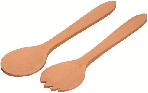 Hofmeister Holzwaren Salatbesteck, aus Buchenholz