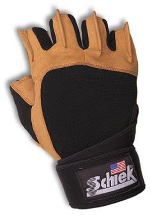 Schiek SSI-425-XL Power Gel Lifting Gloves with Wrist Wraps 10 11 X-Large