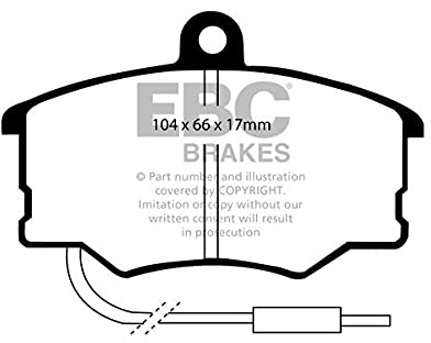 EBC Brakes DP616 Blackstuff Brake Pads