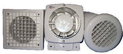 Manrose VSF100T Extract Fan 4 Timer Model 1-20 min Shower Toilet Bathroom
