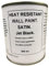 1 x 500ml Satin Jet Black Heat Resistant Wall Paint. Wood Burner Stove Alcove. Brick, Concrete, Plaster, Cement Board, Rendering, Metal, Timber etc.