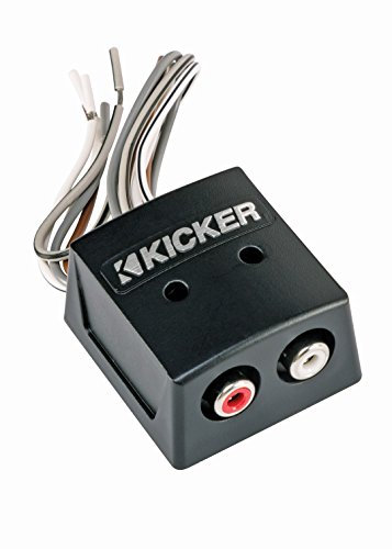 Kicker KISLOC 2-Channel K-Series Speaker Cable to RCA Adapter with Line Out Converter