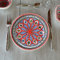 Assiette plate Bakir rouge - D 24 cm