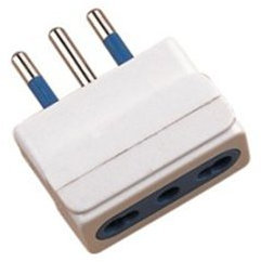 SPINA RETE DI RIDUZIONE 220v 10A PRESA 1016A BIVALENTE