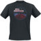 Foo Fighters Vector Space T-Shirt schwarz L