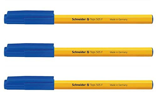 Kugelschreiber Tops 505 F blau SCHNEIDER SN150503 Einweg
