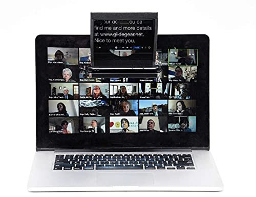 Little Prompter, The Original Compact Personal Teleprompter for Video Production.No Studio Required.Perfect for DSLRs, Webcams, and Built-in Laptop Cameras.Use with iOS or Android.