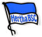 Hertha BSC Wandaufkleber Sticker Logo klein Berlin Wohnzimmer