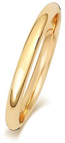 9 Karat (375) Gold 2mm Court Form Herren/Damen - Trauring/Ehering/Hochzeitsring WJS189069KY