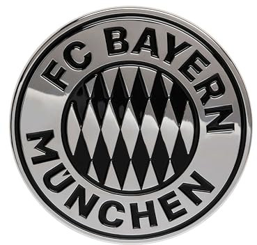 FC Bayern München Fanartikel Aufkleber Chromlogo 3D