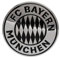 FC Bayern München Fanartikel Aufkleber Chromlogo 3D