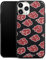 Slim Case extra dünn kompatibel mit Apple iPhone 11 Pro Silikon Handyhülle schwarz Hülle Naruto Shippuden Pattern Akatsuki