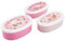 SKATER SRS3SAG-A Hello Kitty Lunch Box, Dolci, Sanrio, 28.9 FL oz (860 ML), Set of 3, Sealing Containers, Storage Container, Girls, Made in Japan