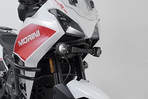 SW-Motech EVO Fernscheinwerfer-Kit - Schwarz. Moto Morini X-Cape 650 (21-).