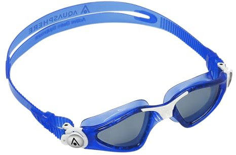 Aqua Sphere Kayenne JR - Schwimmbrillen, Poolbrillen für Kinder ab 6 Jahren mit UV-Schutz, Silikondichtung und Anti-Beschlag- sowie Anti-Lecklinsen für Jungen und Mädchen