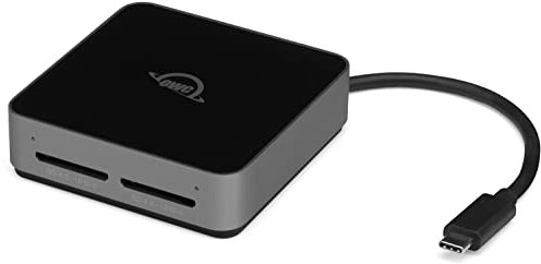 OWC Atlas Dual SD Kartenleser, USB-C Dual-Slot SDXC UHS-II Kartenleser, (OWCTCDSDRDR)