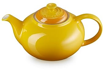 Le Creuset Teiera Classic in gres vetrificato, 1.3 litri, per 3-4 tazze, Nectar, 70702136720000