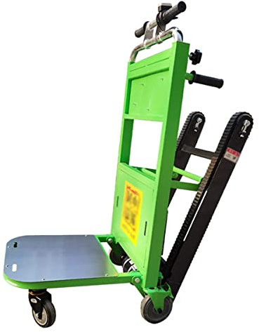 HLGKBY Treppensteigerwagen mit Rädern, Raupen-Treppensteiger, elektrisch klappbarer Sackkarre, Treppensteigerwagen zum schnellen, einfachen und sicheren Bewegen von Möbeln, schweren Geräten