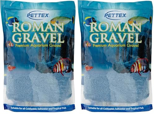 Pettex Roman Gravel Aquatic Roman Gravel 2 Kg Sonic Blue (Pack of 2)