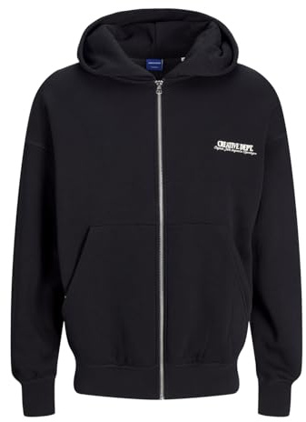 JACK & JONES Herren Hoodie Kapuzenpullover JORROXBURY Zip - Relaxed Fit S-XXL