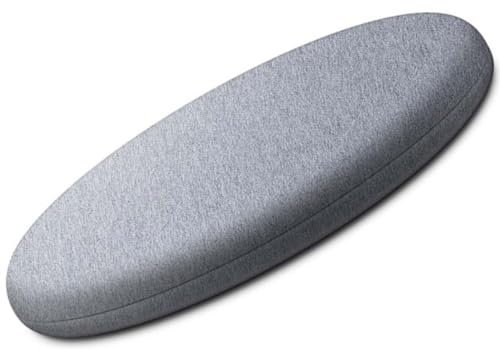 VEAI Rundes Stuhlkissen 40cm/35cm/45cm/50cm/60cm, Rundes Memory-Schaum-Sitzkissen, Runde Stuhlpolster für Outdoor & Indoor Gartenstuhl, Küche oder Esszimmerstuhl(2#,60x60cm/1pcs)