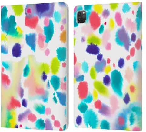 Head Case Designs Licenza Ufficiale Ninola Spray Stampe Colorate Custodia Portafoglio in Pelle Compatibile con Apple iPad PRO 11 2020/2021 / 2022